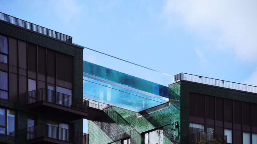 Sky Pool at Embassy Gardens in Battersea by HAL