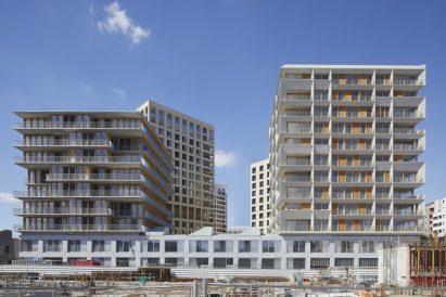 Two housing blocks in Paris