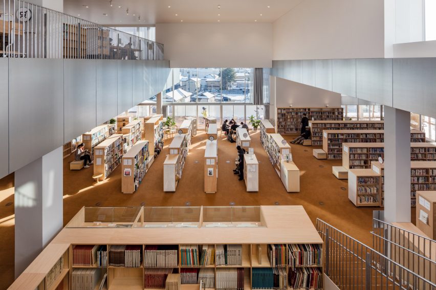 There is a vast library