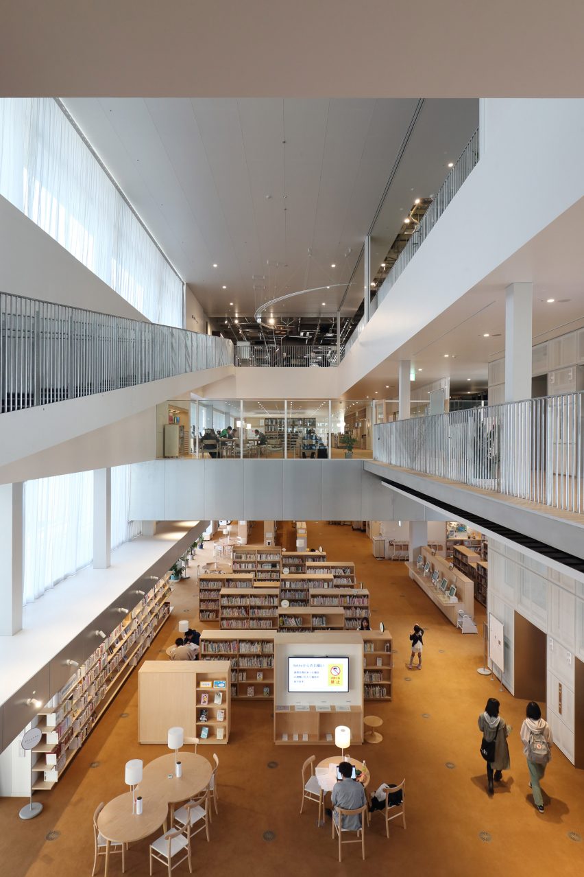 Floors can be seen from below