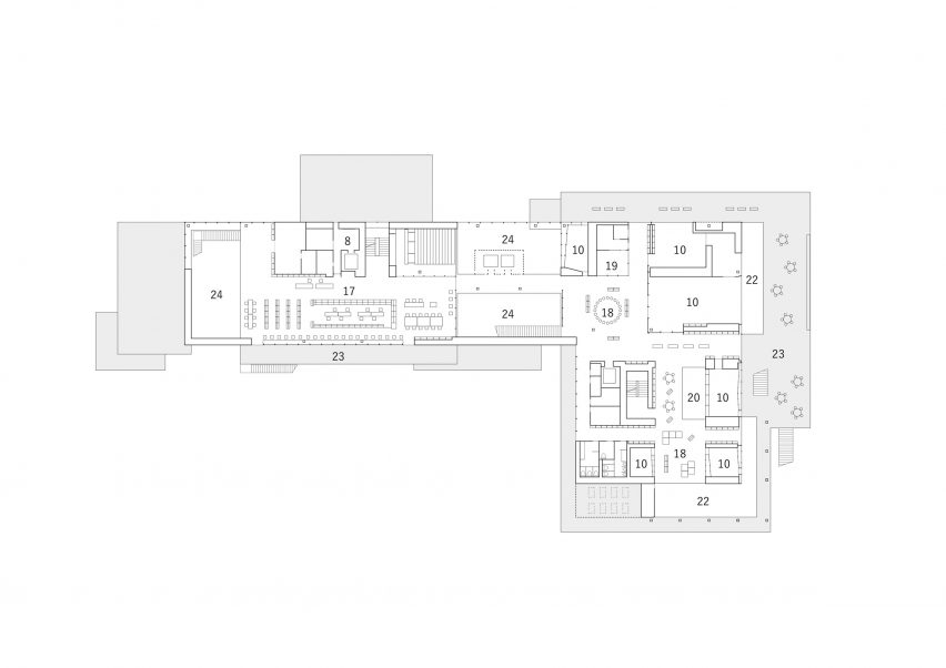 Third floor plan