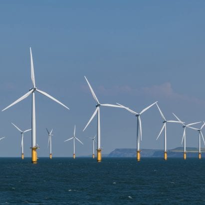 Off-shore windfarm