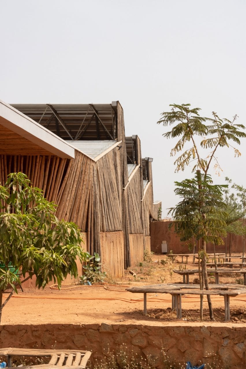 The exterior of Burkina Institute of Technology