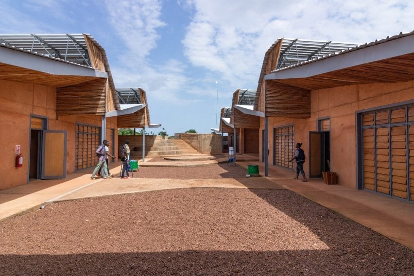 The courtyard of Burkina Institute of Technology