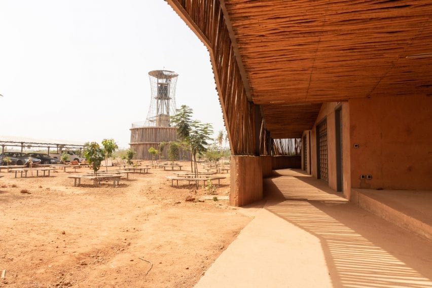 A corridor of Burkina Institute of Technology