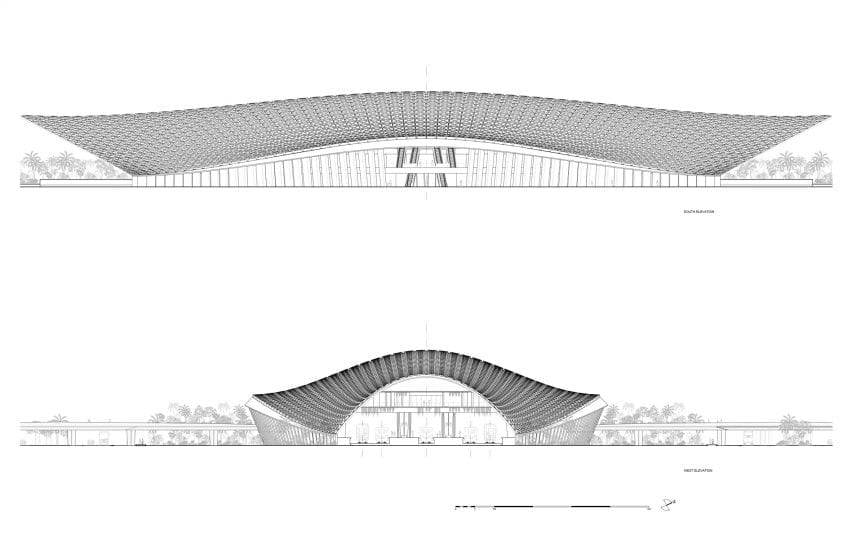 Plans for Tulum train station by Aidia Studio