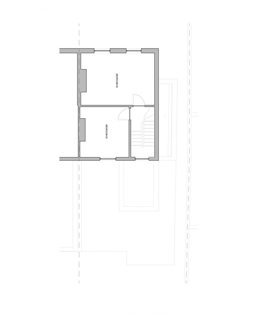 Second floor plan