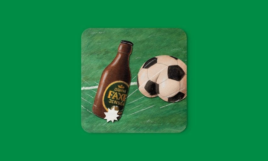 Weird Euros beermat