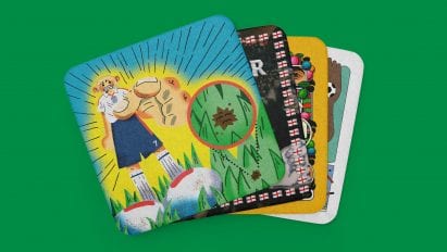 Weird Euros beermat