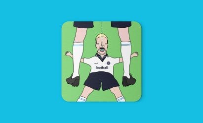 Weird Euros beermat by Chris Simpson