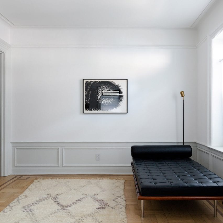 Mies van der Rohe Barcelona daybed office lighting minimalist