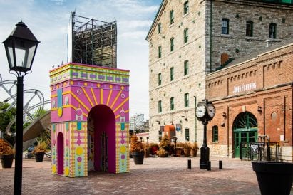 ARc de Blob at Toronto's Winter Stations 2021