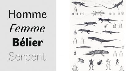 Boulanger explains how we perceive different typefaces