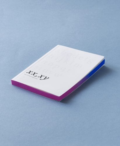 The book cautions against gendering letterforms