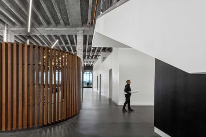 The project entailed a merging of old and new