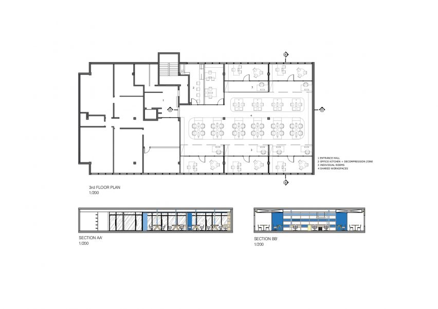 Third floor plan