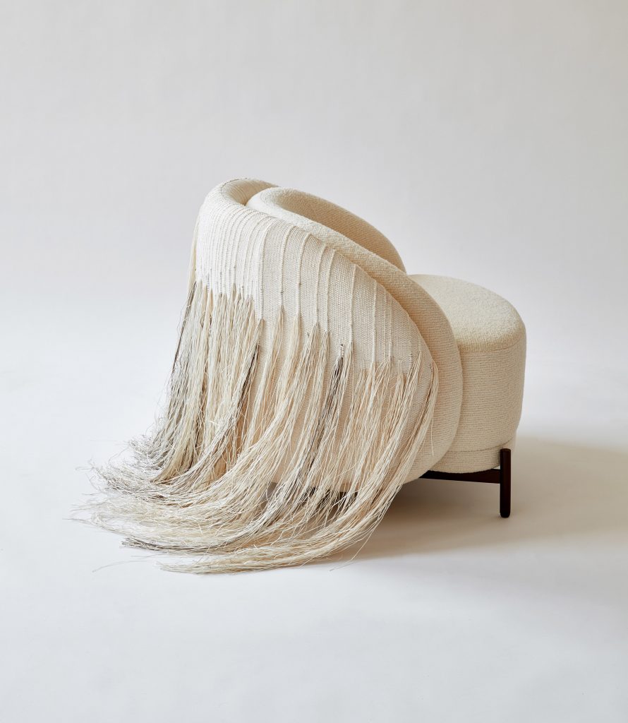 AME Natural Lounge chair by Paolo Ferrari via Twentieth Gallery