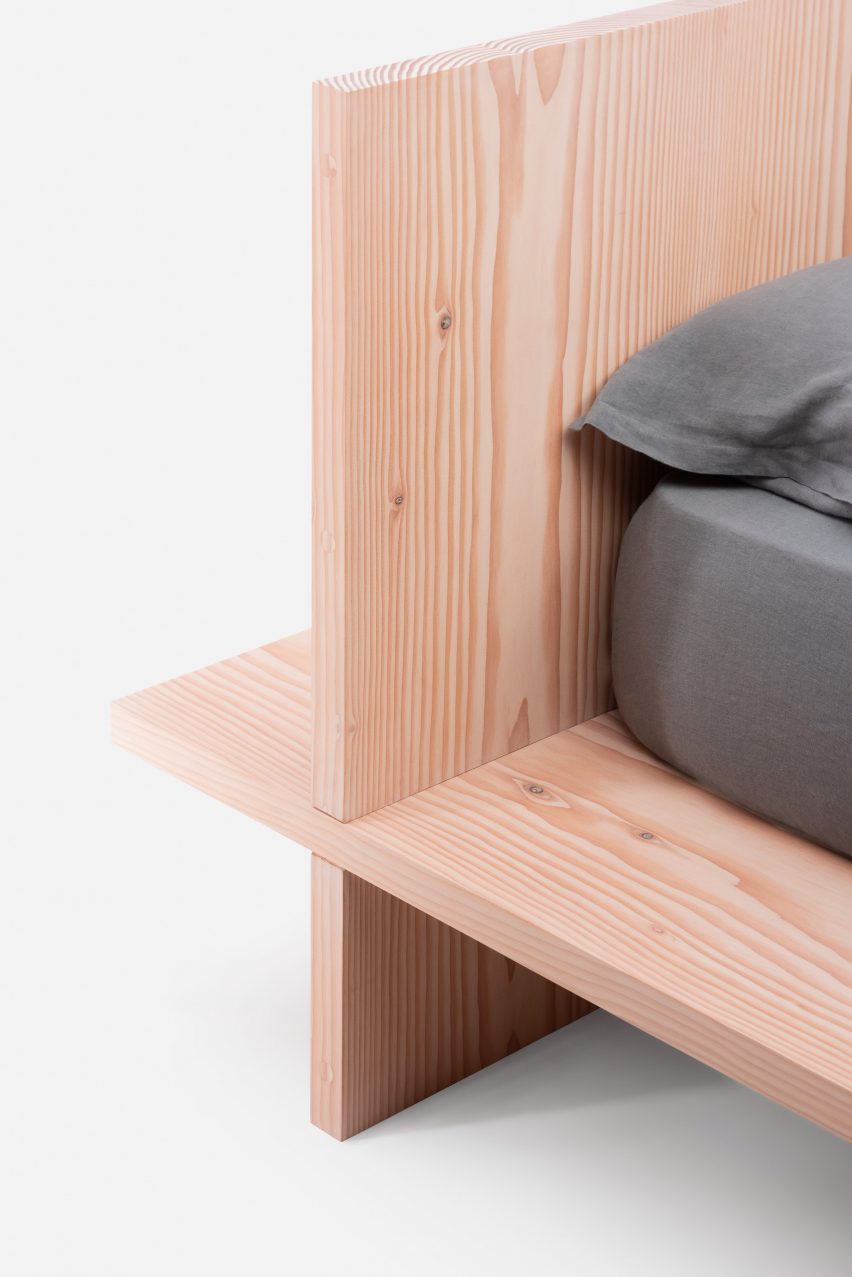 Bed One by Manuel Aires Mateus for De La Espada