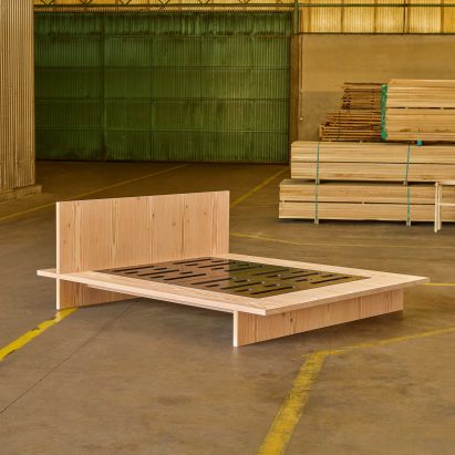 Bed One by Manuel Aires Mateus for De La Espada