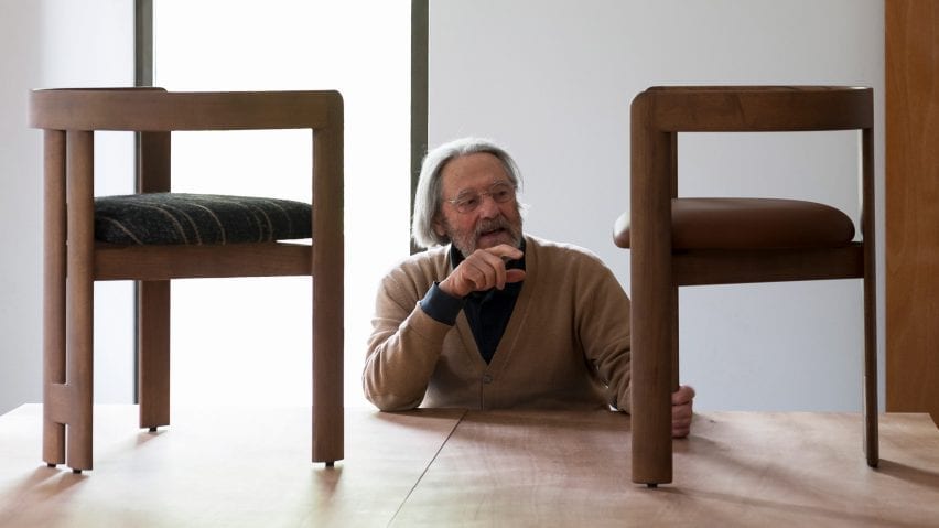 Pigreco chair by Tobia Scarpa for Tacchini