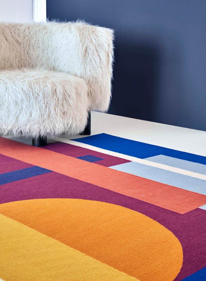 Zoe Sool rug by Daria Zinovatnaya for Gan