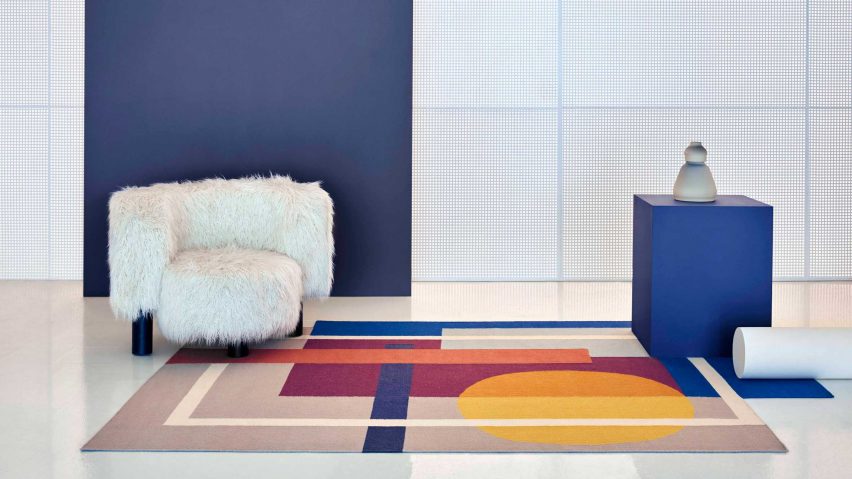 Zoe Sool rug by Daria Zinovatnaya for Gan