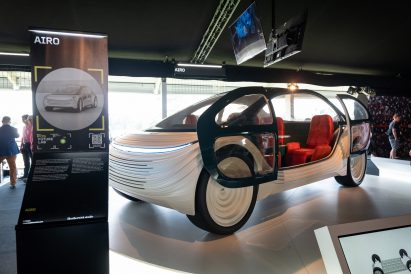 Electric car prototype by Heatherwick Studio