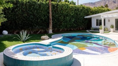 Hill House Pool in Palm Springs, California, by Alex Proba