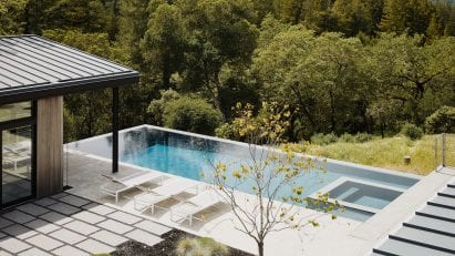 Valley of the Moon house in Sonoma Valley, California, by Butler Armsden