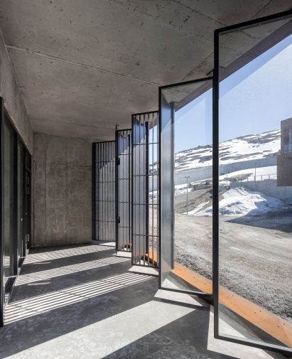 Glass sliding doors
