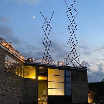 Tensegrity structures at Antepavilion