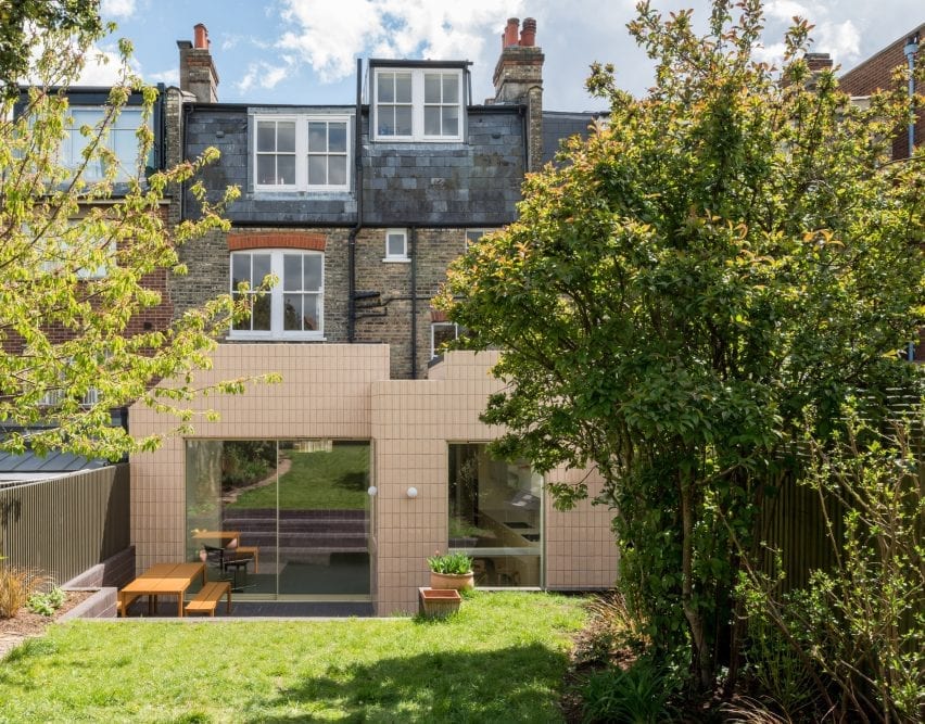 Rear facade of Mount View house renovation by Archmongers
