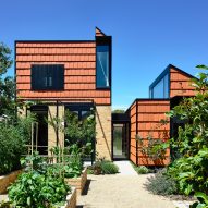 The home has two volumes which are adjoined