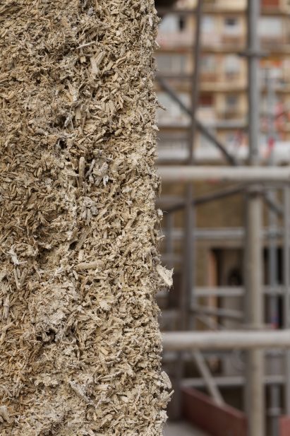 Detail image of hempcrete