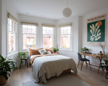 Bedroom in Bravura House by Selencky Parsons
