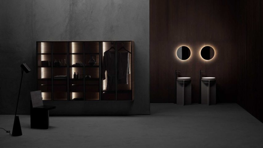 Butler cabinet by Andrea Federici for Falper