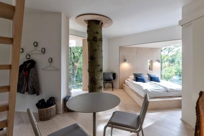open plan bedroom by sigurd larsen