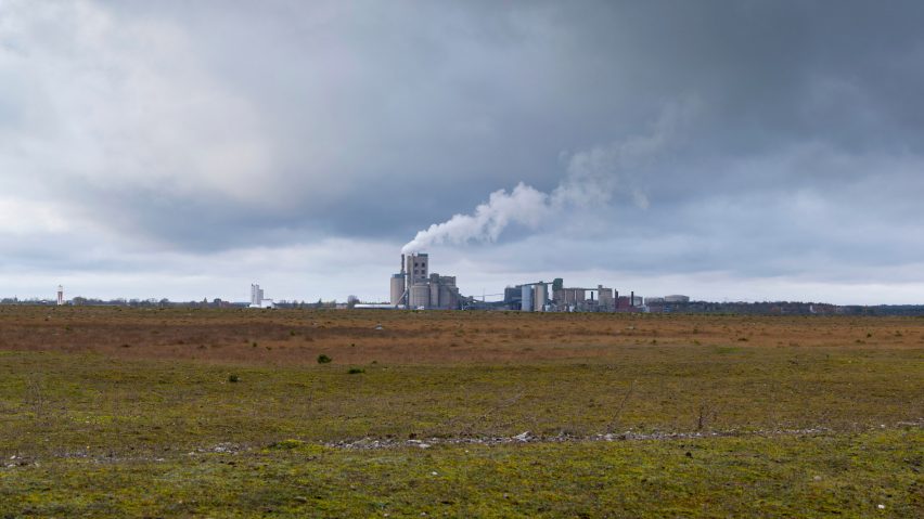 Slite cement plant