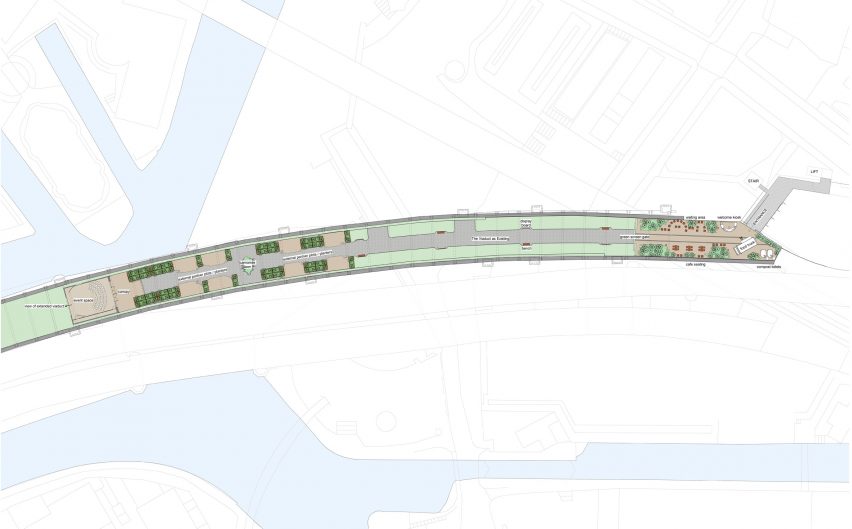 Plan of the viaduct
