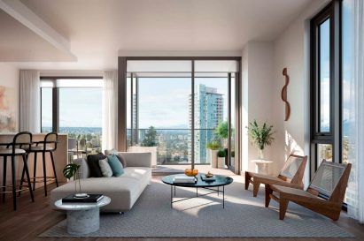 Interior render of Central Park House by Gensler