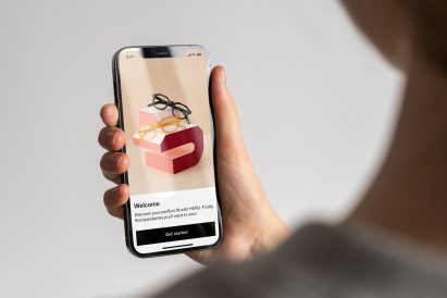 Cubitts app, welcome screen