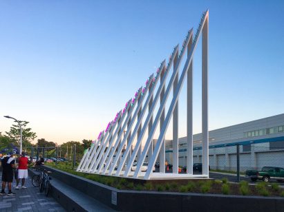 The installation is in New York state