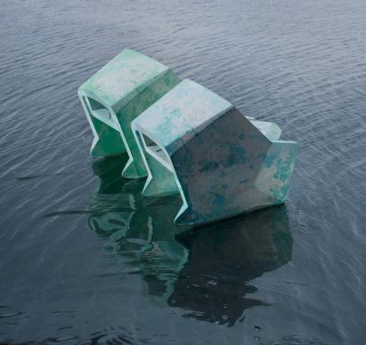 Venice Heel shoe in water