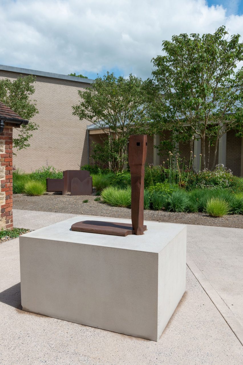 Artwork by Eduardo Chillida