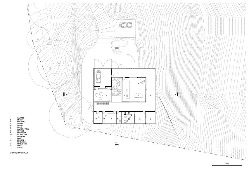 Ground floor plan of Federal House by Edition Office