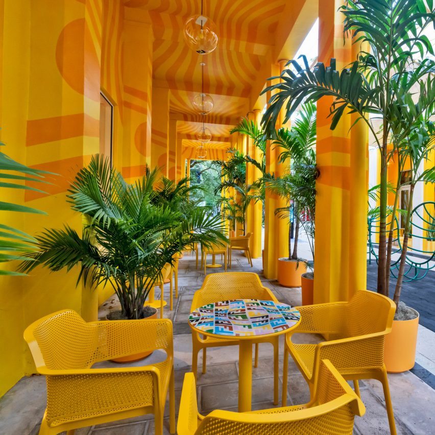The Fendi Caffe