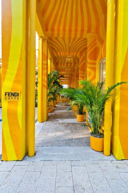The Fendi Caffe was in Miami