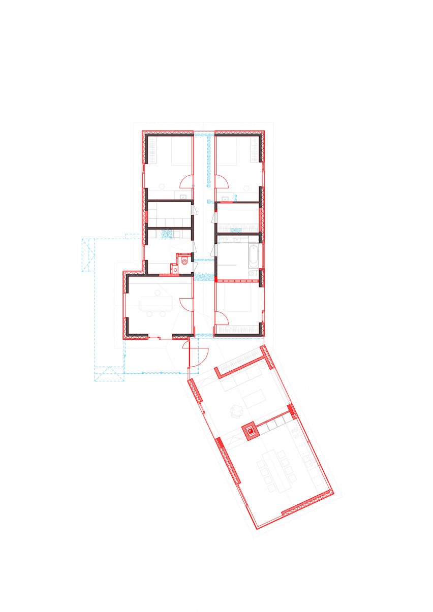 ground floor plan of the home