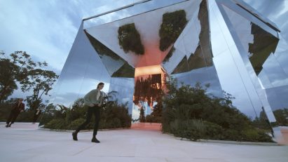 Aitken called his installation Green Lens