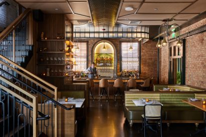 Ground floor of The Harvey House restaurant